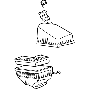 2003 Toyota Solara Air Filter Box - 17700-0H020