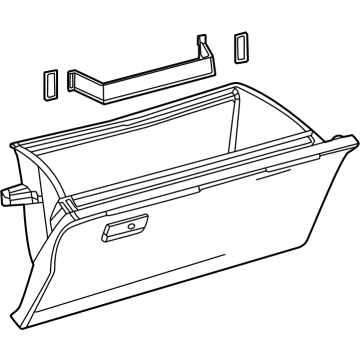 2018 Toyota Mirai Glove Box - 55501-62020-A0