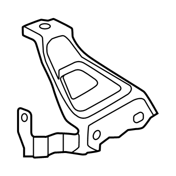 Toyota 74417-12060 BRACKET, BATTERY CAR