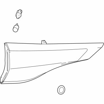 Toyota 81580-08170 LAMP ASSY, RR, RH