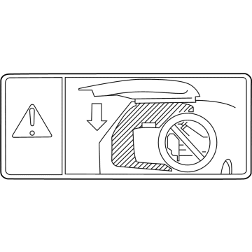 Toyota 74528-47020 LABEL, BACK DOOR CAU