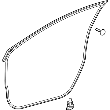 Toyota Corolla iM Door Seal - 67861-12A80