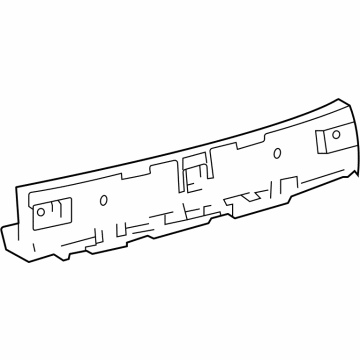 Toyota 52615-30330 ABSORBER, RR BUMPER