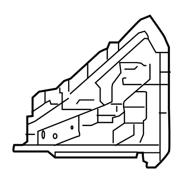 Toyota 61113-02010 Panel, Side, Inner R