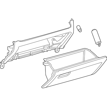 2022 Toyota RAV4 Glove Box - 55303-0R060-C0