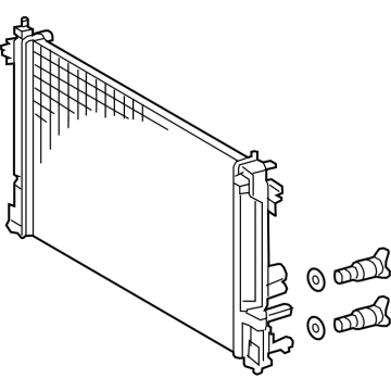 Toyota Prius AWD-e Radiator - 16400-24390