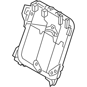 Toyota 71017-12C20 FRAME SUB-ASSY, RR S