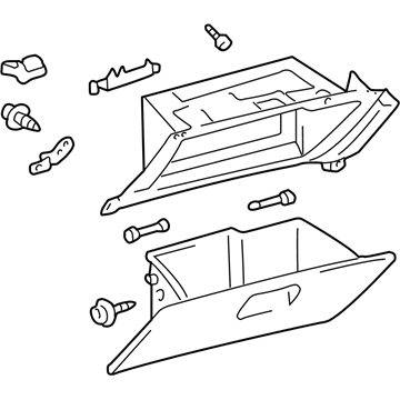 2002 Toyota Solara Glove Box - 55303-AA030-B0