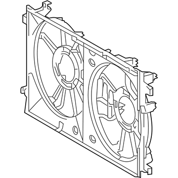 2024 Toyota Corolla Fan Shroud - 16711-37150