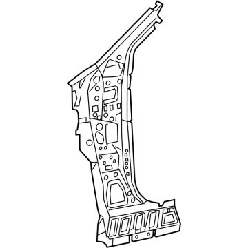 Toyota 61024-10210 Pillar Sub-Assembly, Fr