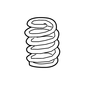 Toyota 48231-0R270 Spring, Coil, Rr