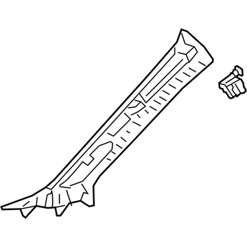 Toyota 62210-10020-C0 GARNISH Assembly, Fr PIL