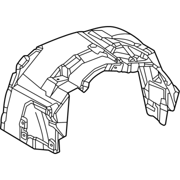 Toyota Tundra Wheelhouse - 53876-0C100