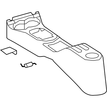 Toyota 58901-52070-B0 Box Sub-Assy, Console, Rear