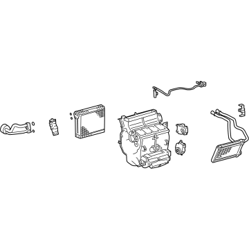 Toyota 87050-0C210 RADIATOR ASSY, AIR C