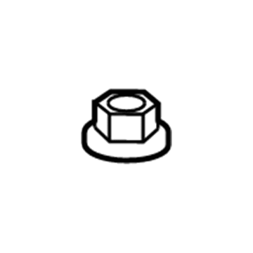 Toyota 94151-80801 Nut, FLANGE