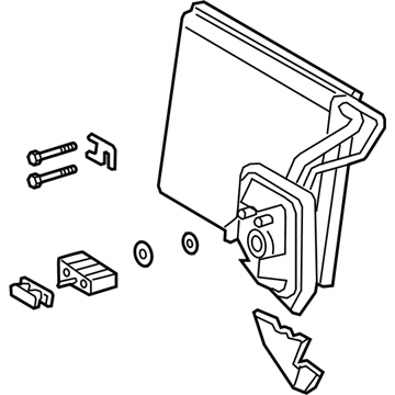 Toyota 88501-WAA01 EVAPORATOR Sub-Assembly