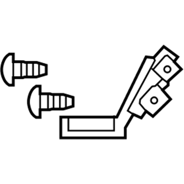 Toyota 81198-33010 Bracket, HEADLAMP, LWR LH