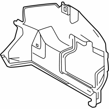 Toyota 64721-30350-C0 COVER, LUGGAGE COMPT