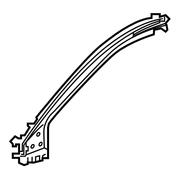 Toyota 61202-0R901 Rail Sub-Assembly, Roof