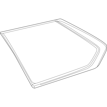 Toyota 62720-0C100 WINDOW ASSY, QUARTER