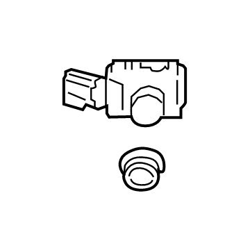 Toyota 89341-K0060-F1 SENSOR, ULTRASONIC