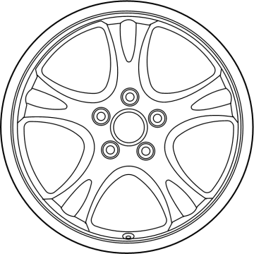 Toyota bZ4X Spare Wheel - 42611-0R630