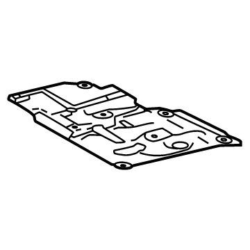 Toyota 58616-62020 Sheet, Ctr Floor SIL