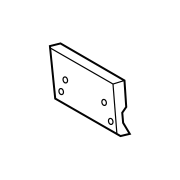 Toyota 75101-0C020 Bracket Sub-Assembly, Front