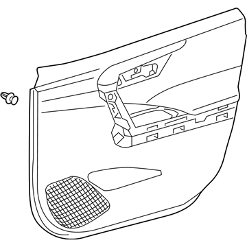 Toyota 67620-42C60-C7 Panel Assembly, Fr Door