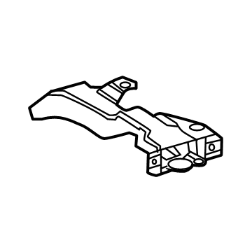 Toyota 87216-08080 Guide, Air Duct, Rr