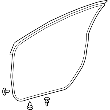 2024 Toyota GR Corolla Door Seal - 67862-12B20