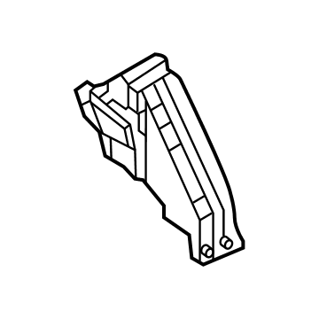 Toyota 53154-47030 GUIDE, FR SIDE AIR