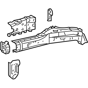 Toyota 57111-47904 Member, Front Side, RH