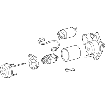 2023 Toyota Tundra Starter Motor - 28100-F4020