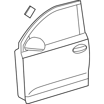 Toyota 67002-52450 Panel Sub-Assy, Front Door, LH