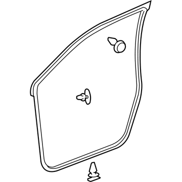 Scion xD Door Seal - 67861-52210