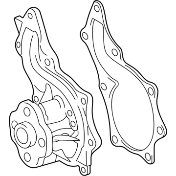 2024 Toyota GR Corolla Water Pump - 16100-19385