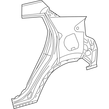 Toyota 61602-F4020 Panel Sub-Assembly, QUAR