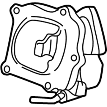 Toyota Camry EGR Cooler - 25681-20010