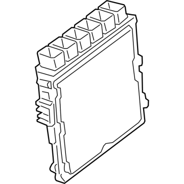 Toyota 89661-WAA02 Ecm Ecu Engine Control Module