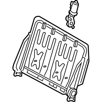 Toyota 79204-08030 Frame Sub-Assembly, NO.2