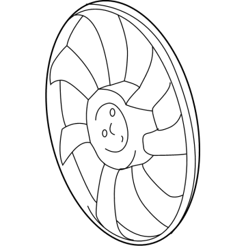 2022 Toyota Corolla Cross Fan Blade - 16361-F2180