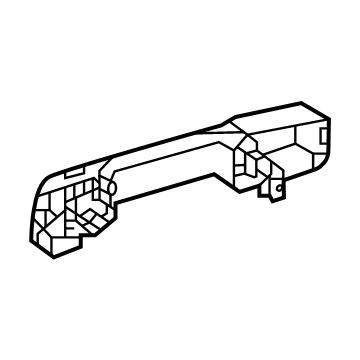 Toyota 69211-0C040-D0 HANDLE, FR DOOR, OUT