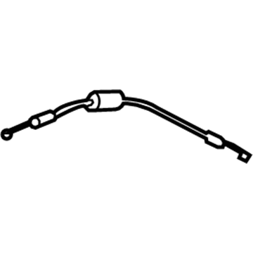 Toyota 69750-12170 Cable Assembly, Front Door