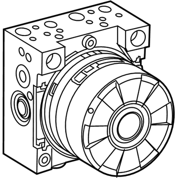 2022 Toyota GR Supra ABS Pump And Motor Assembly - 44050-WAA42