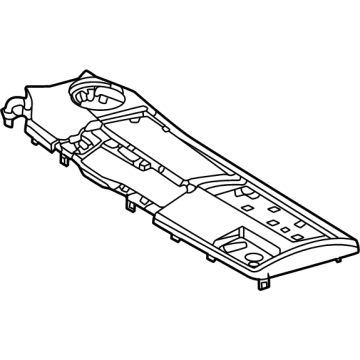 Toyota 58822-12410 PANEL, CONSOLE, UPR