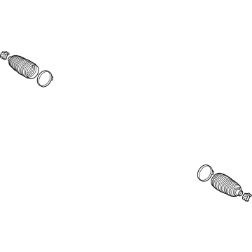 2025 Toyota Grand Highlander Rack and Pinion Boot - 45535-09720