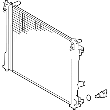 2024 Toyota RAV4 Prime Radiator - 16400-31690