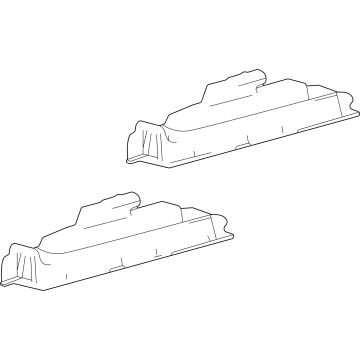 Toyota 81204-47020 LAMP SUB-ASSY, LICEN